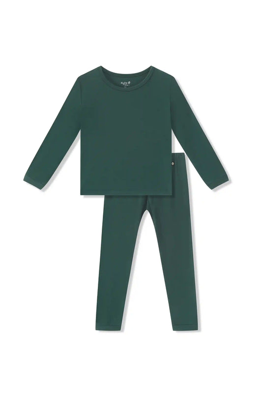 Long Sleeve Pajamas in Cypress