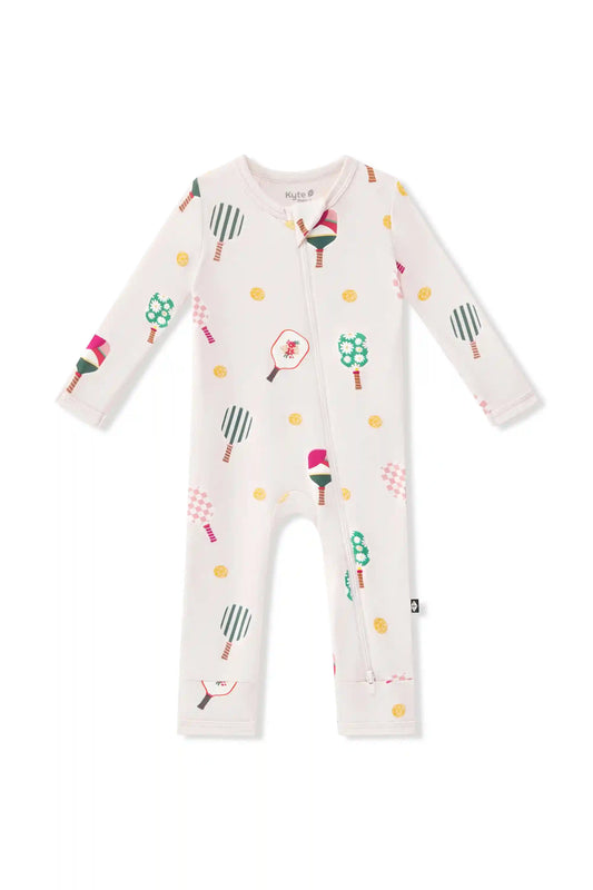 Zippered Romper in Pickleball
