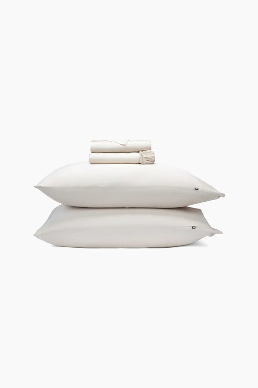 Bamboo Sateen Sheet Set in Champagne