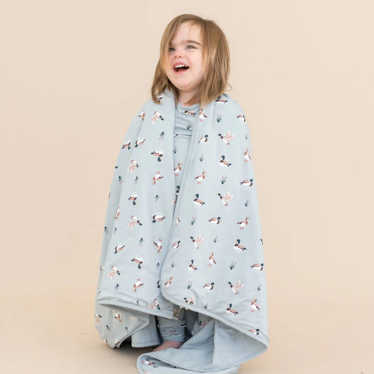 Toddler Blanket in Mallard Duck 1.0