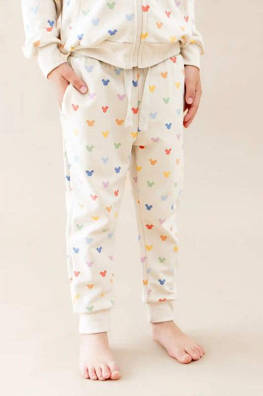 Jogger Pant in Pastel Mickey Mouse