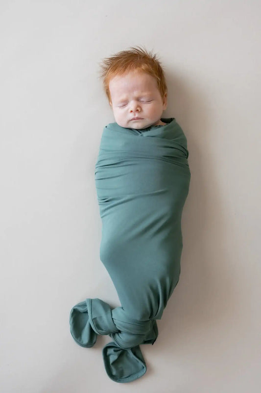 Swaddle Blanket in Pine