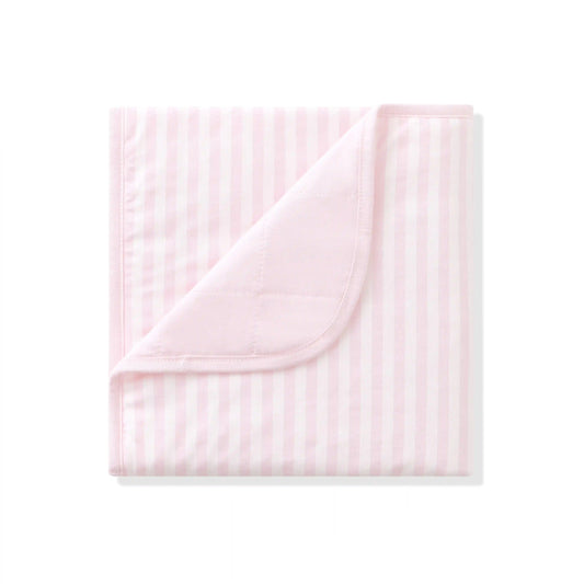Baby Blanket in Small Sakura Stripe 1.0