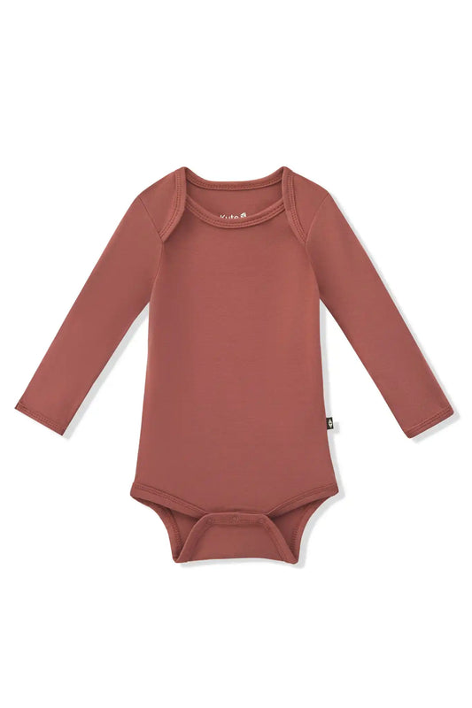 Long Sleeve Bodysuit in Ember