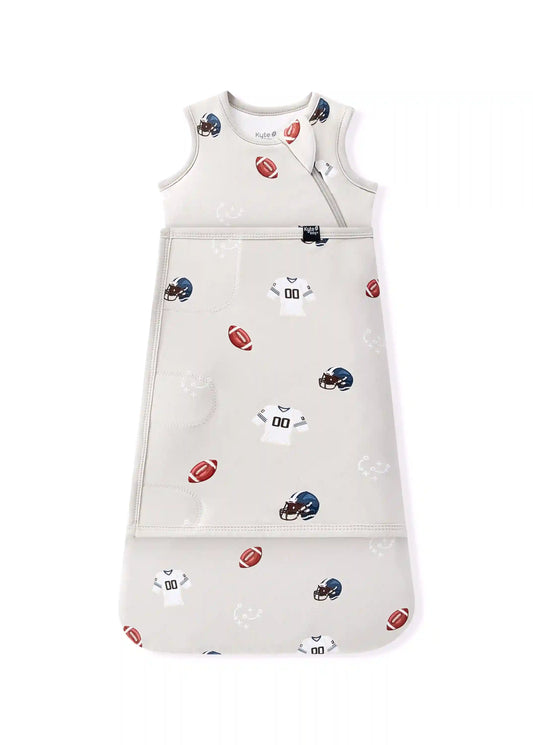 Sleep Bag Swaddler in Vintage Football 1.0