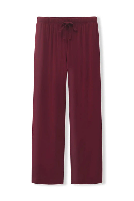 Men's Lounge Pants in Burgundy