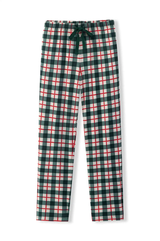 Men's Lounge Pants in Holiday Plaid