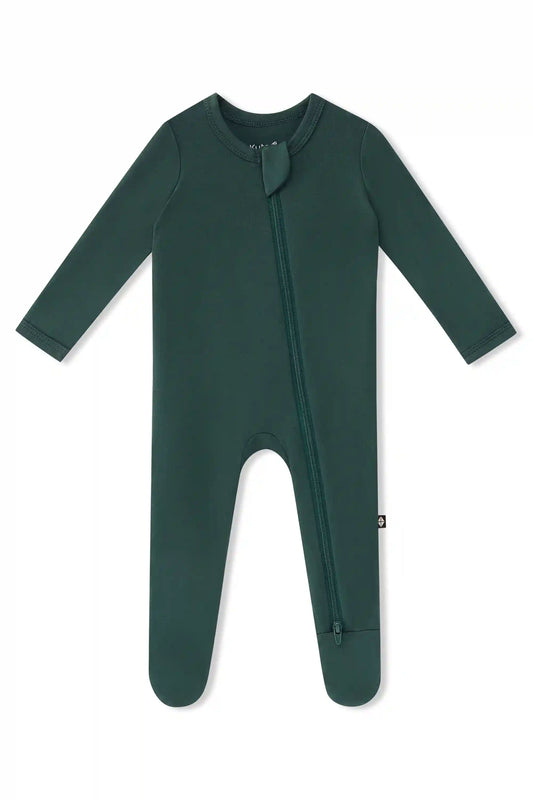 Zippered Footie in Cypress