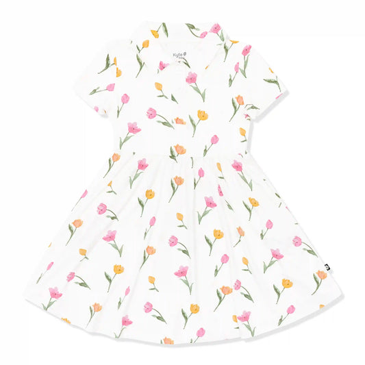 Polo Dress in Tulip