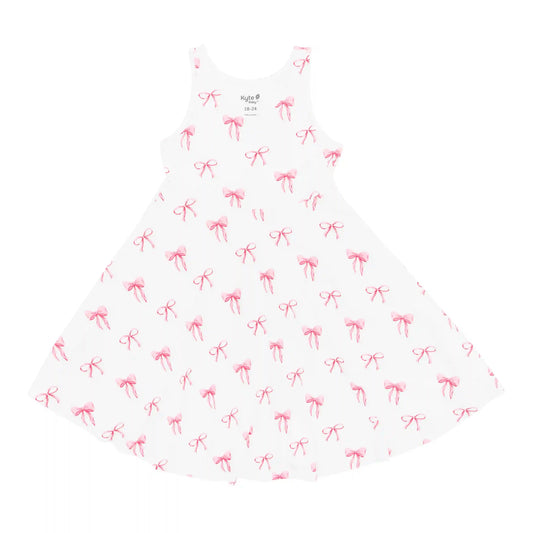 Tank Twirl Dress in Bow
