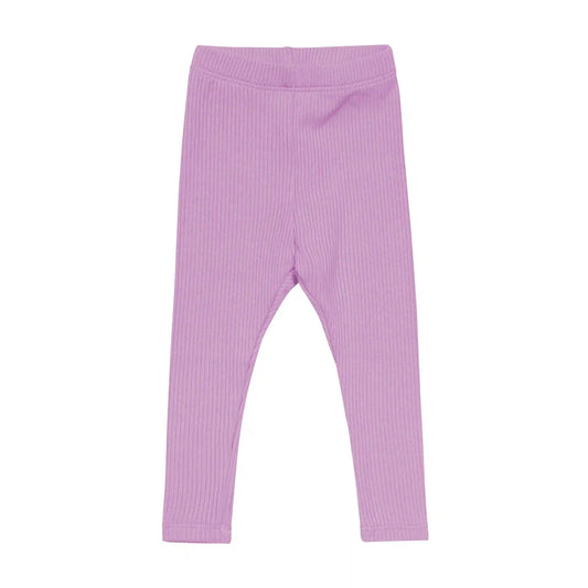 Ribbed Leggings in Poi