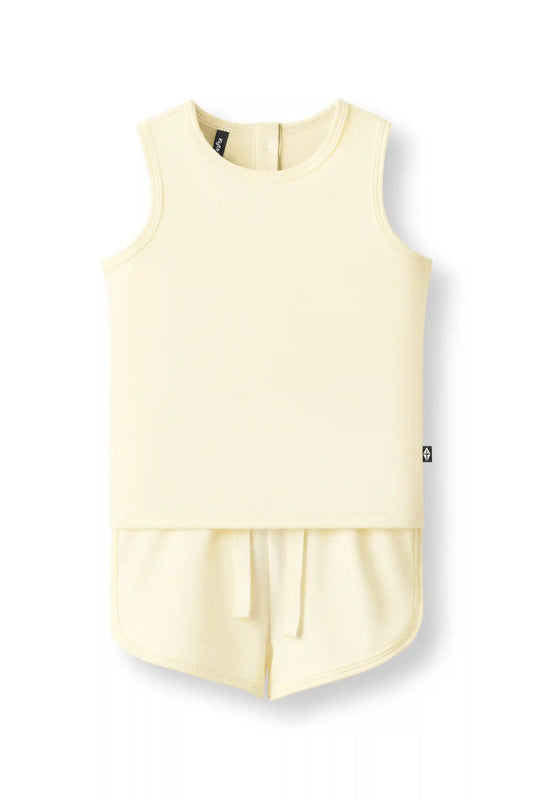 Tank Jogger Set in Chamomile
