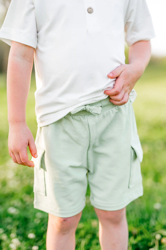 Cargo Short in Basil