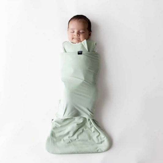 Sleep Bag Swaddler in Basil 1.0