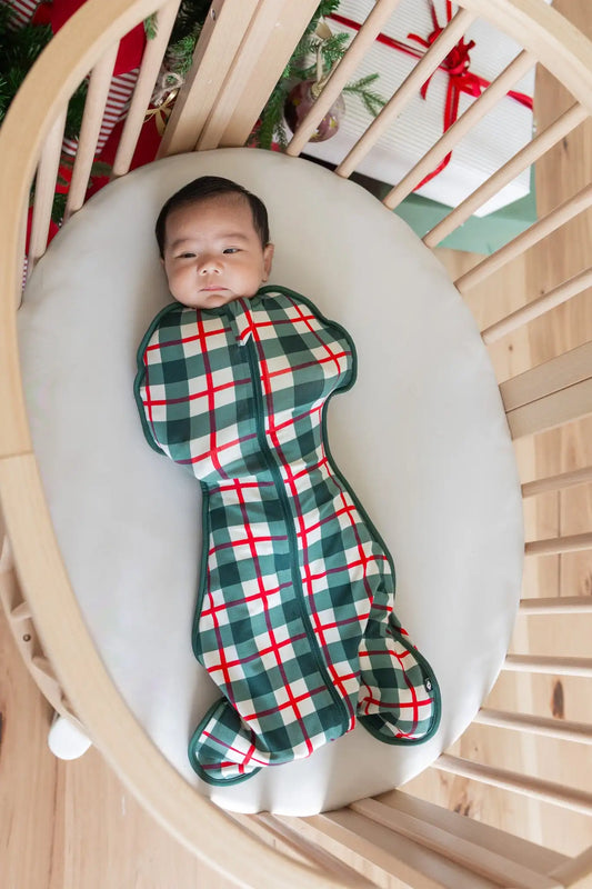 Swaddle Bag in Holiday Plaid 0.5