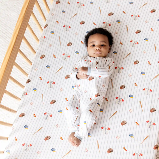 Crib Sheet in Home Run