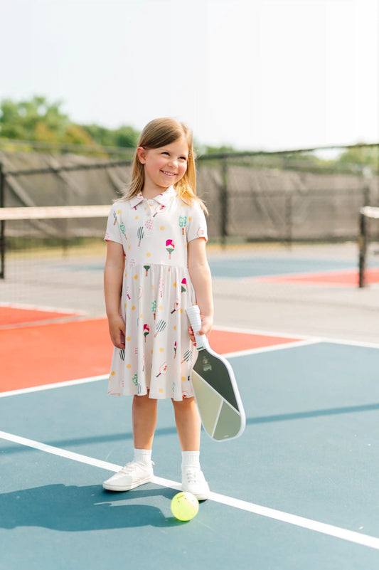 Polo Dress in Pickleball