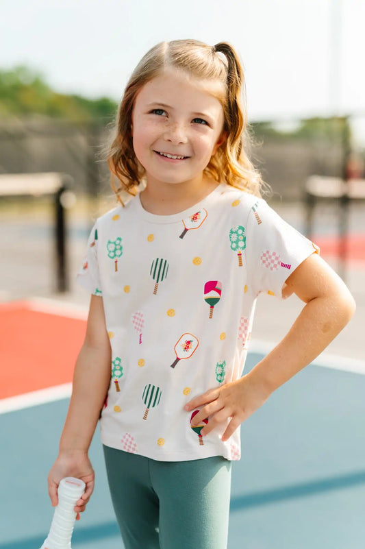 Toddler Basic Tee in Pickleball