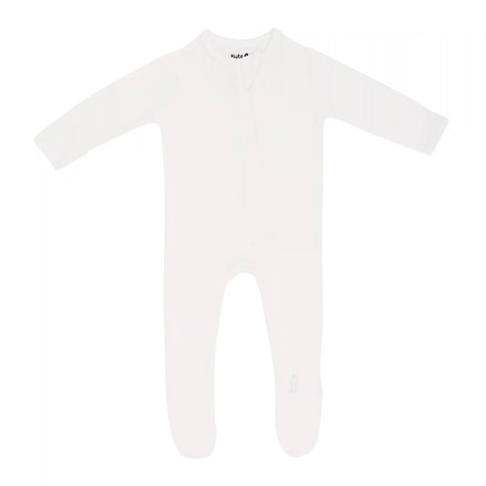 Zippered Footie in Cloud